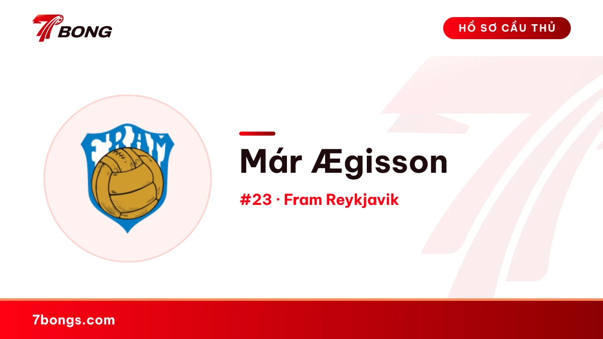 Már Ægisson — Fram Reykjavik