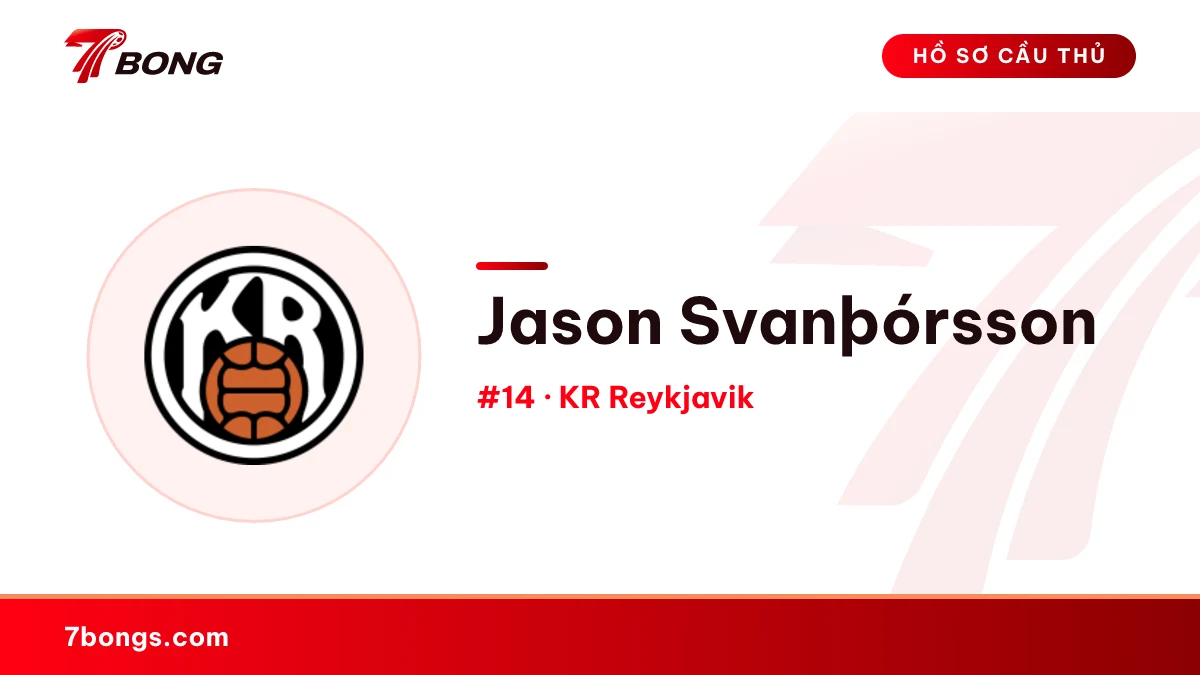Jason Svanþórsson — KR Reykjavik
