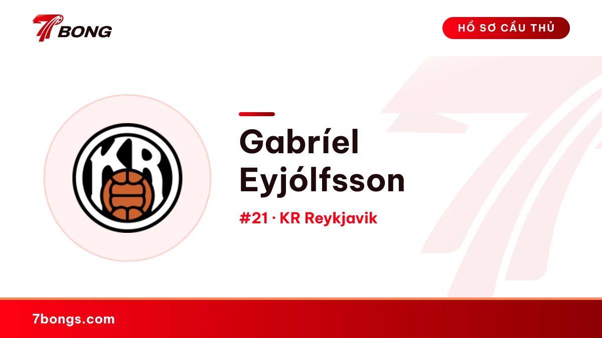 Gabríel Eyjólfsson — KR Reykjavik