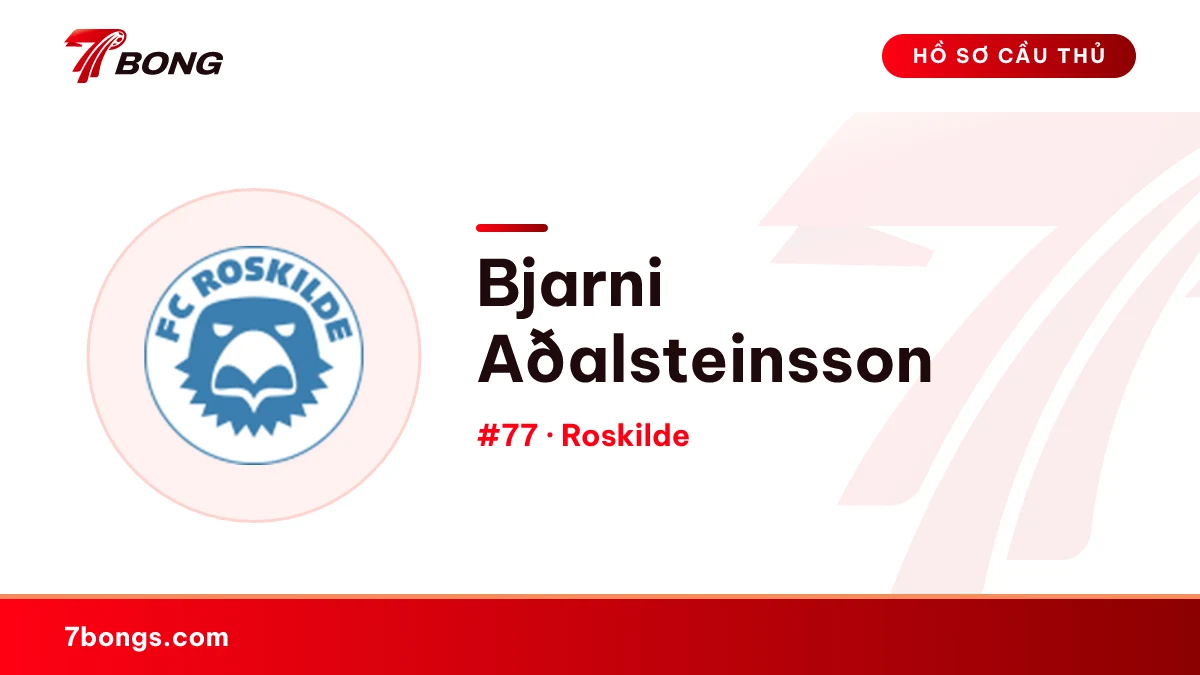 Bjarni Aðalsteinsson — Roskilde