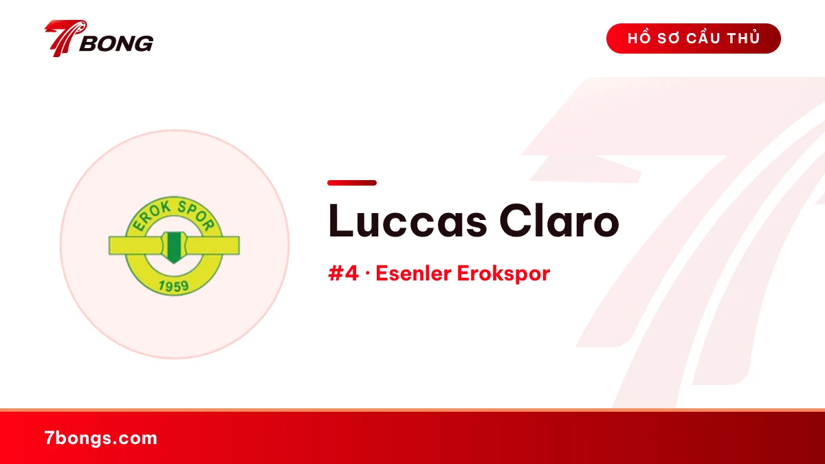 Luccas Claro — Esenler Erokspor