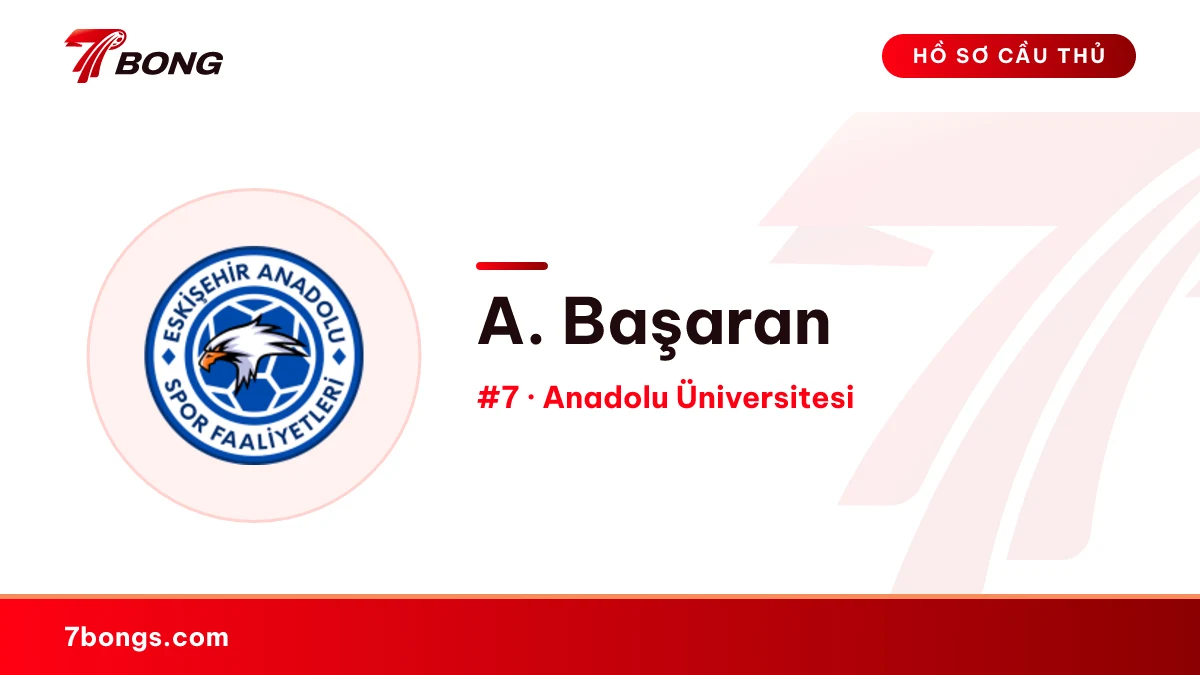 A. Başaran — Anadolu Üniversitesi