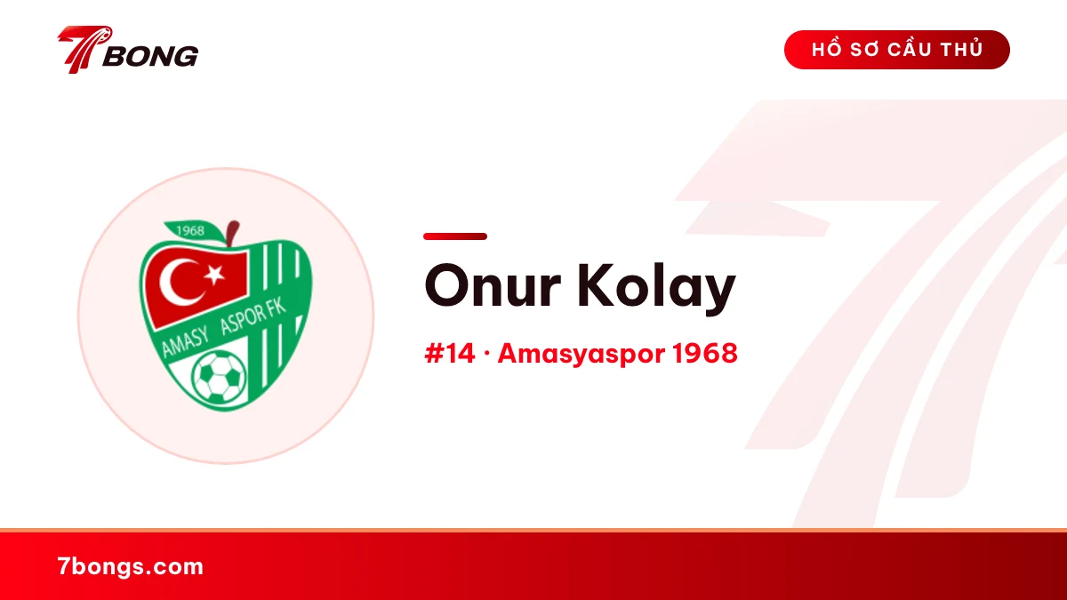 Onur Kolay — Amasyaspor 1968
