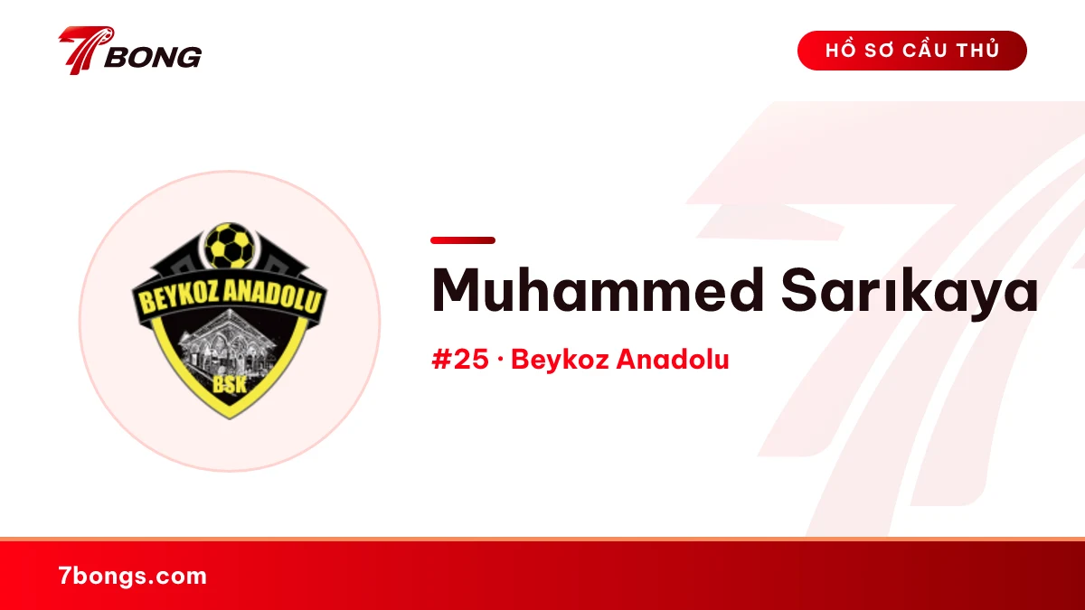 Muhammed Sarıkaya — Beykoz Anadolu