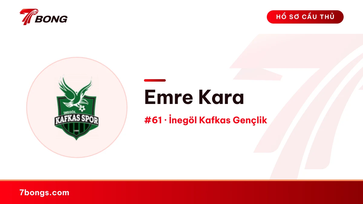 Emre Kara — İnegöl Kafkas Gençlik