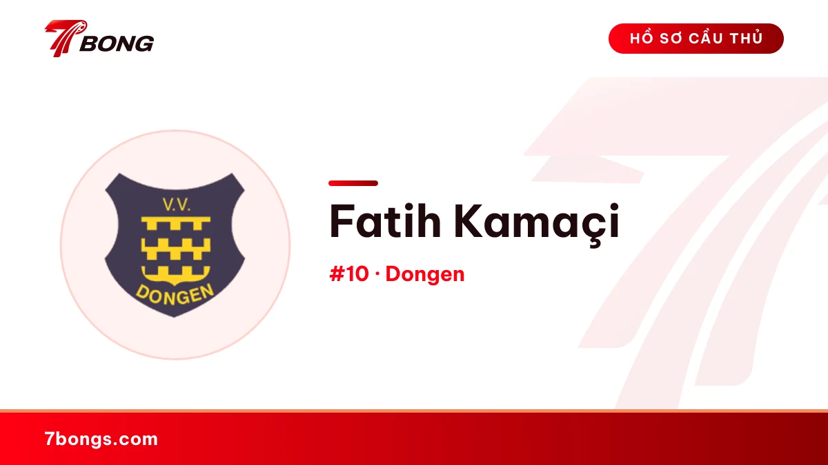 Fatih Kamaçi — Dongen