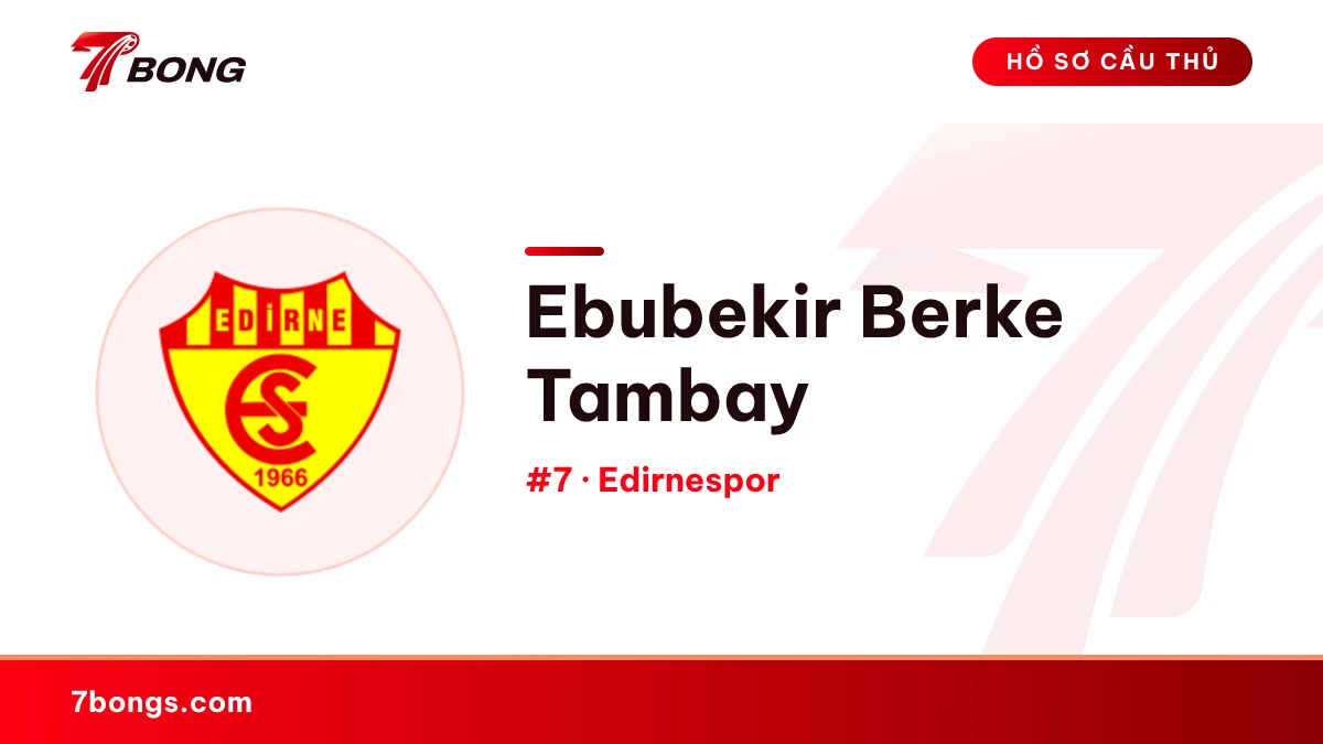 Ebubekir Berke Tambay — Edirnespor