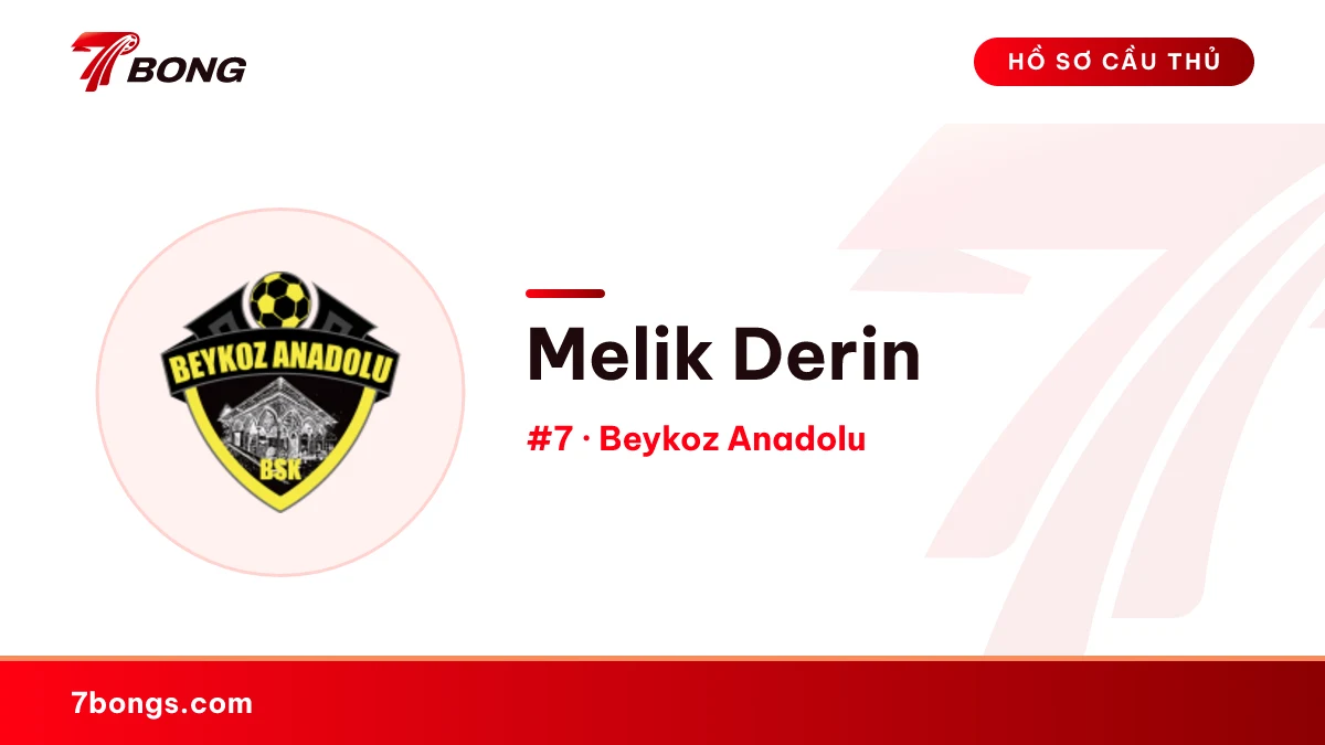 Melik Derin — Beykoz Anadolu