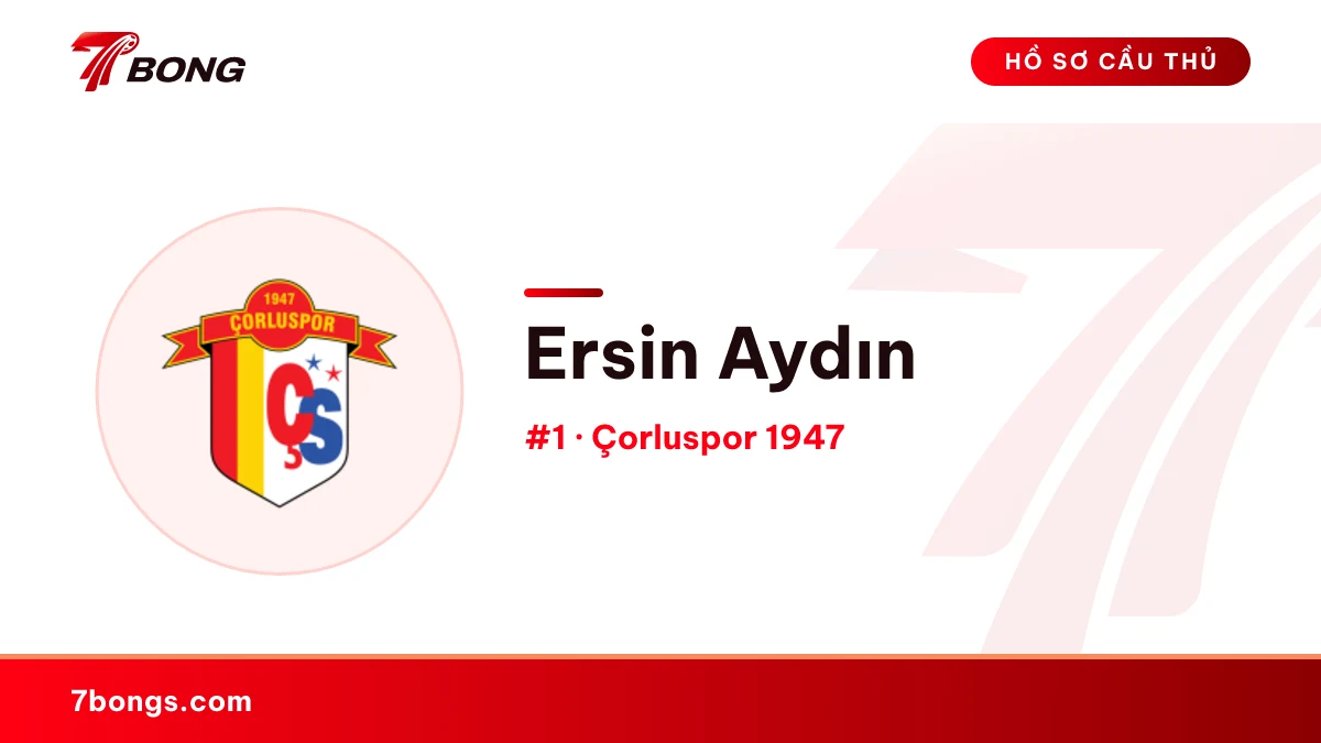 Ersin Aydın — Çorluspor 1947