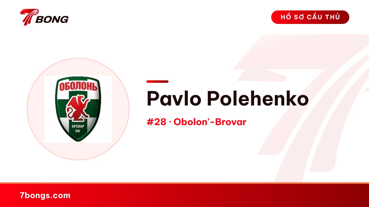 Pavlo Polehenko — Obolon'-Brovar