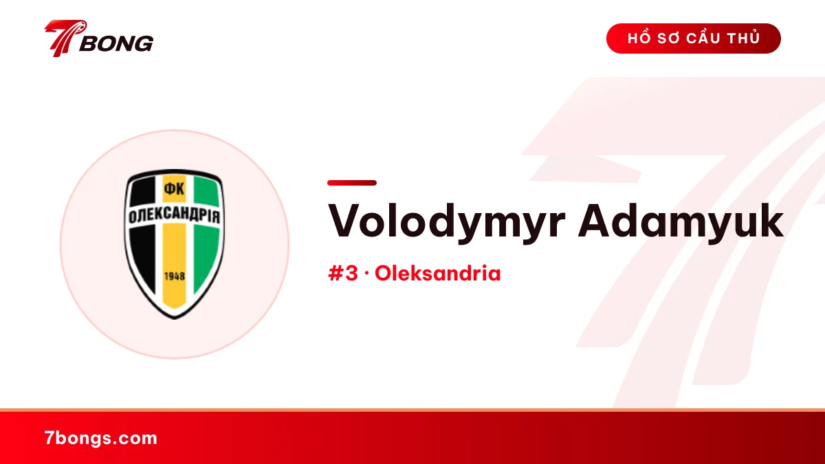 Volodymyr Adamyuk — Oleksandria