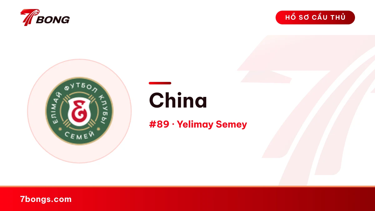 China — Yelimay Semey