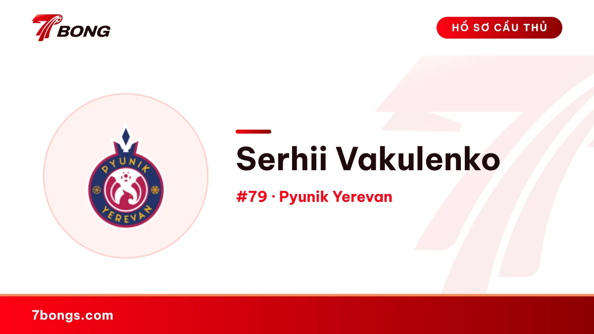Serhii Vakulenko — Pyunik Yerevan