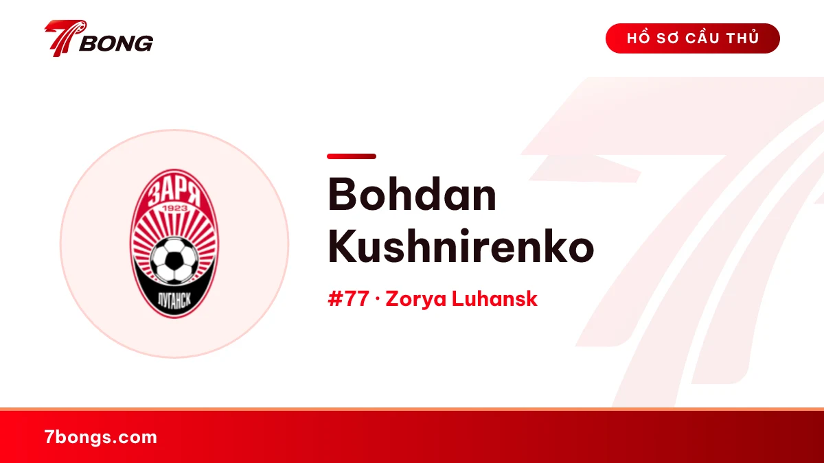 Bohdan Kushnirenko — Zorya Luhansk