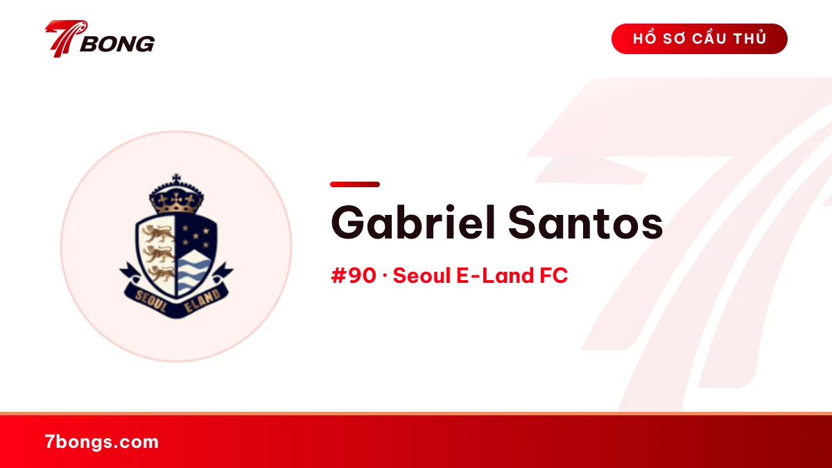 Gabriel Santos — Seoul E-Land FC