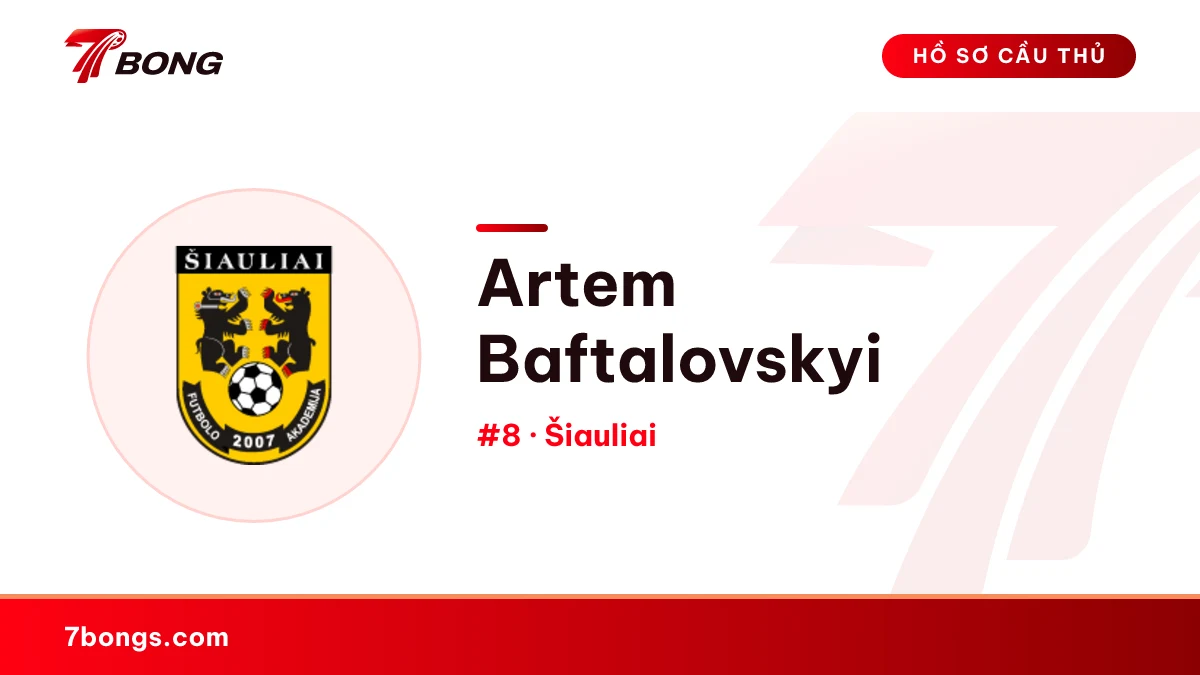 Artem Baftalovskyi — Šiauliai
