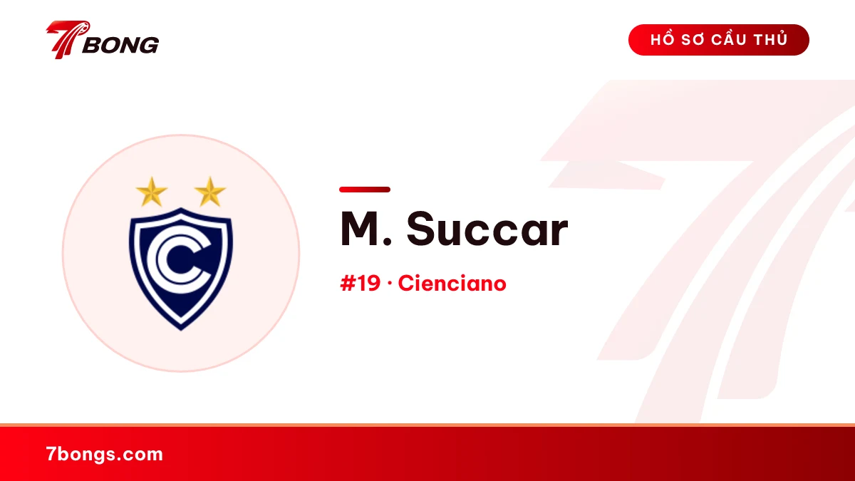 M. Succar — Cienciano
