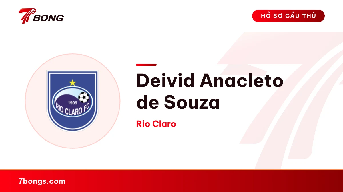 Deivid Anacleto de Souza — Rio Claro