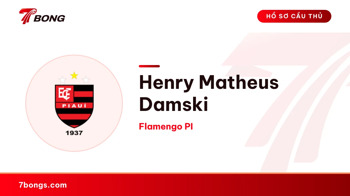 Henry Matheus Damski — Flamengo PI