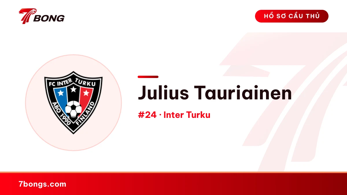 Julius Tauriainen — Inter Turku