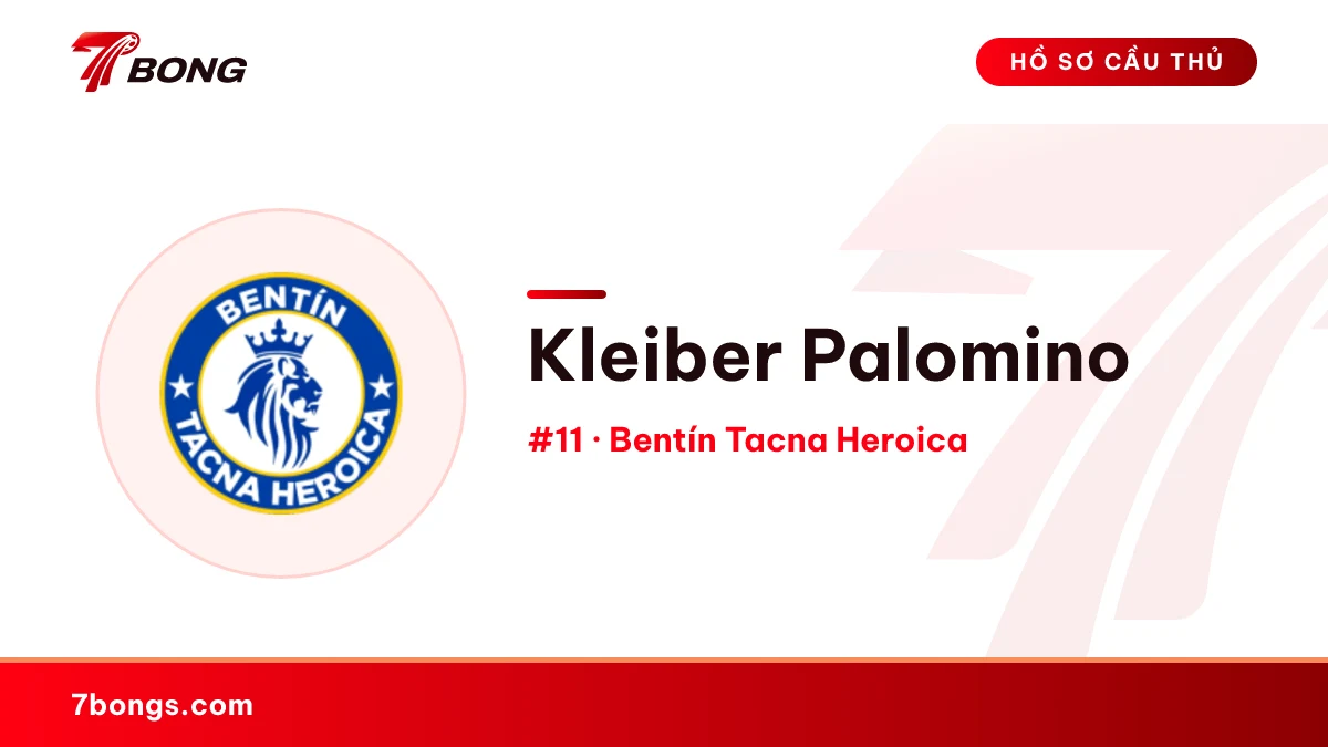 Kleiber Palomino — Bentín Tacna Heroica