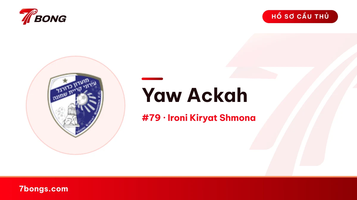 Yaw Ackah — Ironi Kiryat Shmona