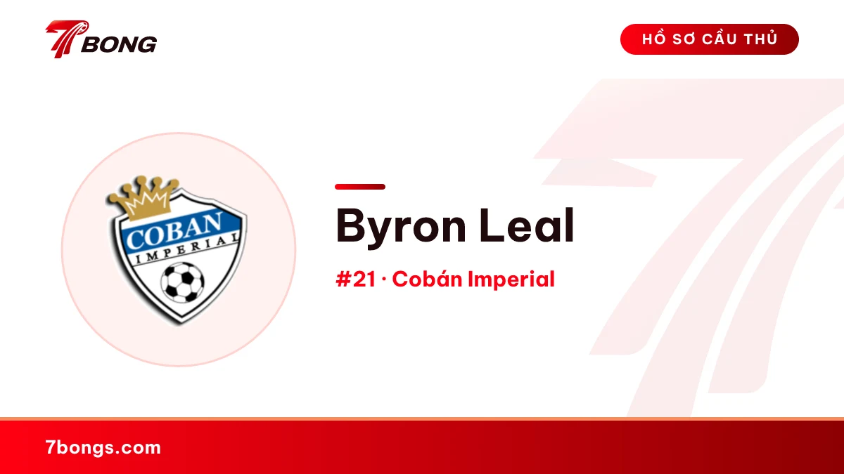 Byron Leal — Cobán Imperial