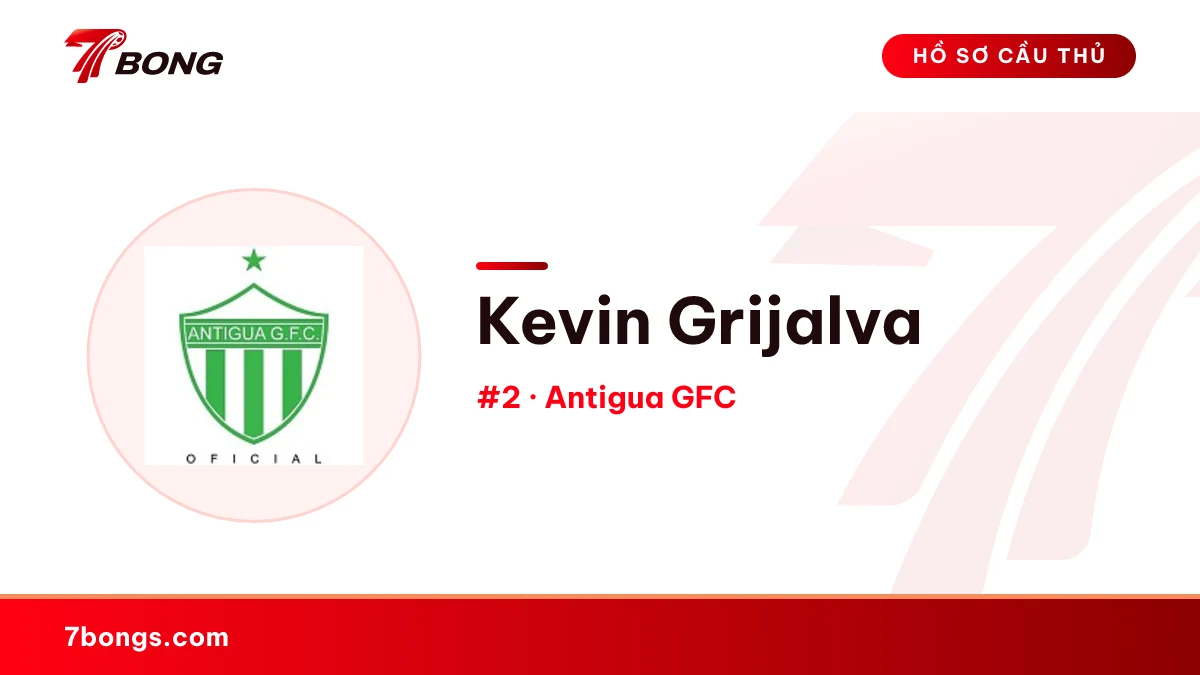 Kevin Grijalva — Antigua GFC