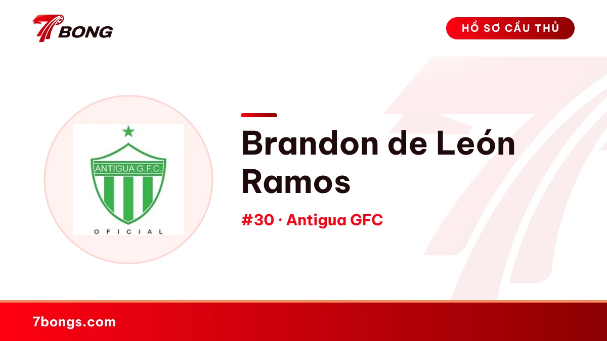 Brandon de León Ramos — Antigua GFC
