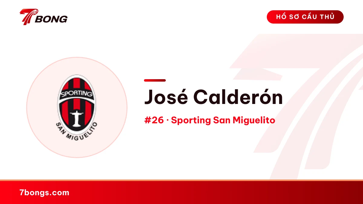 José Calderón — Sporting San Miguelito