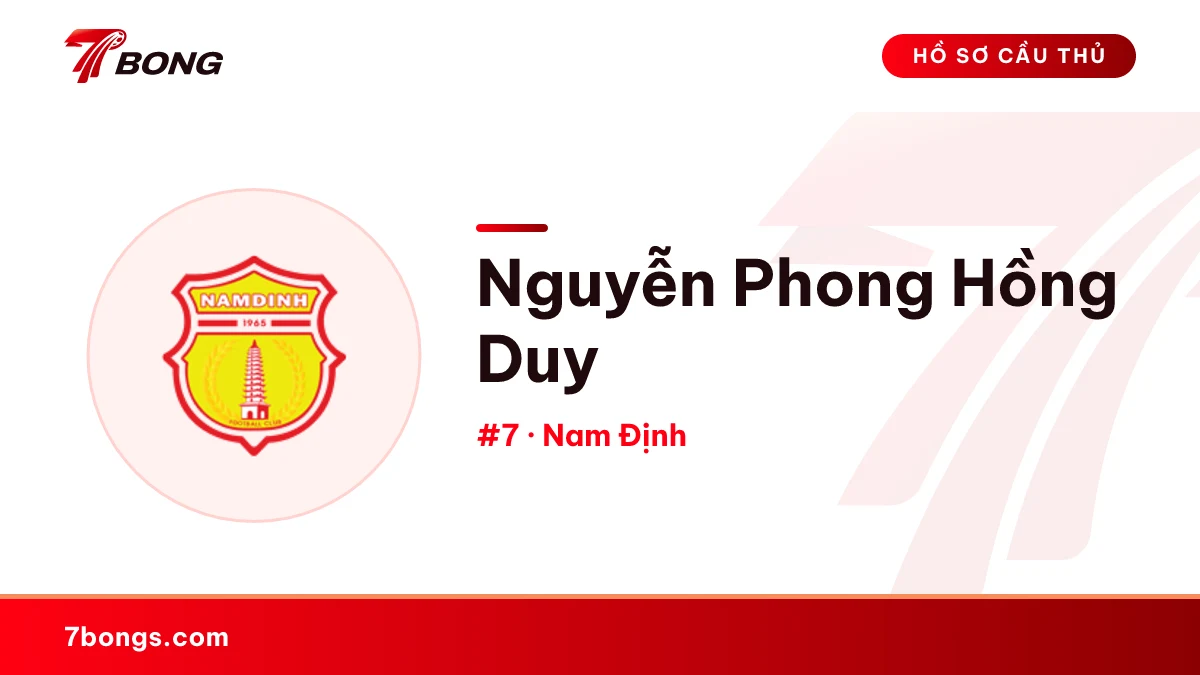 Nguyễn Phong Hồng Duy — Nam Định