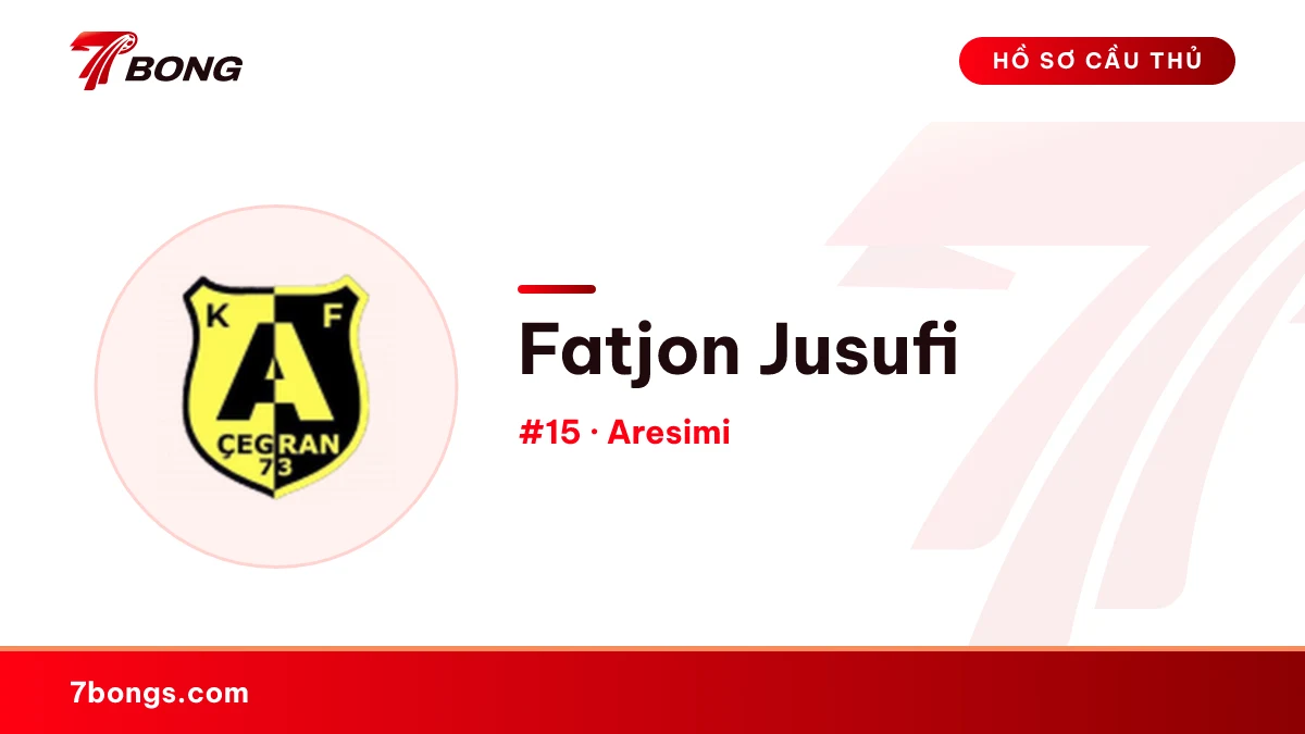 Fatjon Jusufi — Aresimi