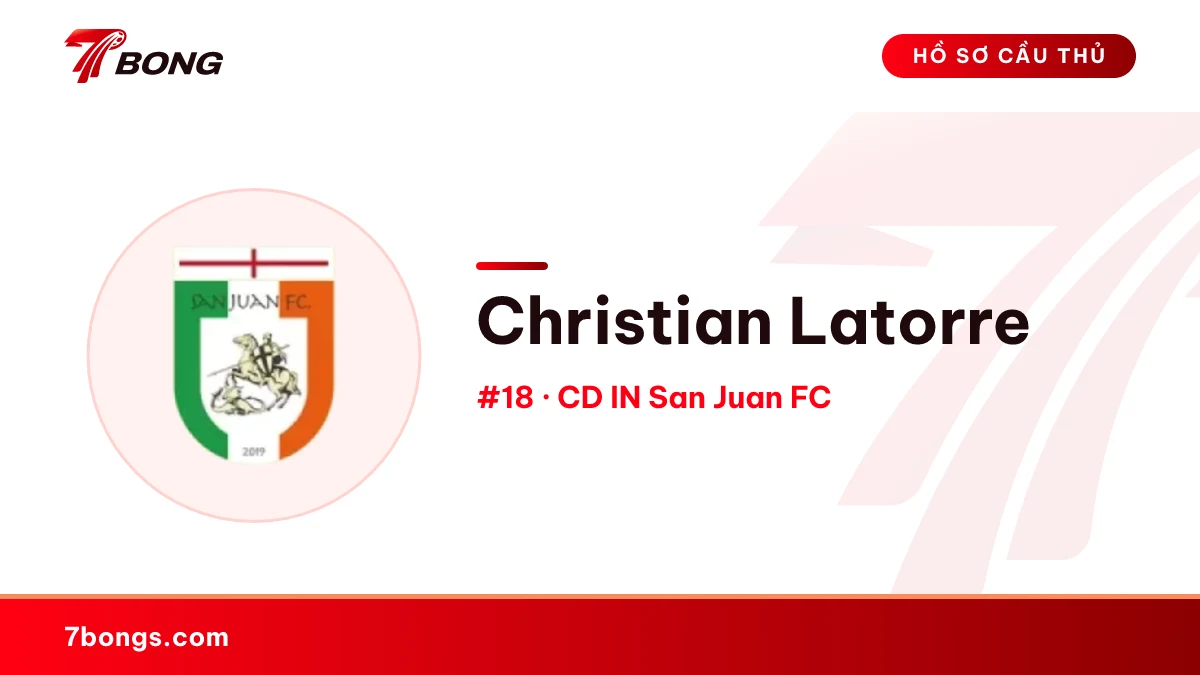 Christian Latorre — CD IN San Juan FC