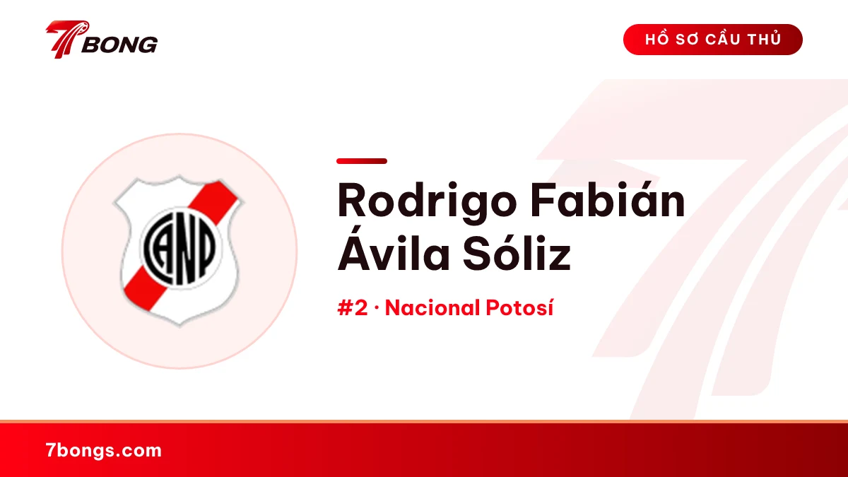 Rodrigo Fabián Ávila Sóliz — Nacional Potosí