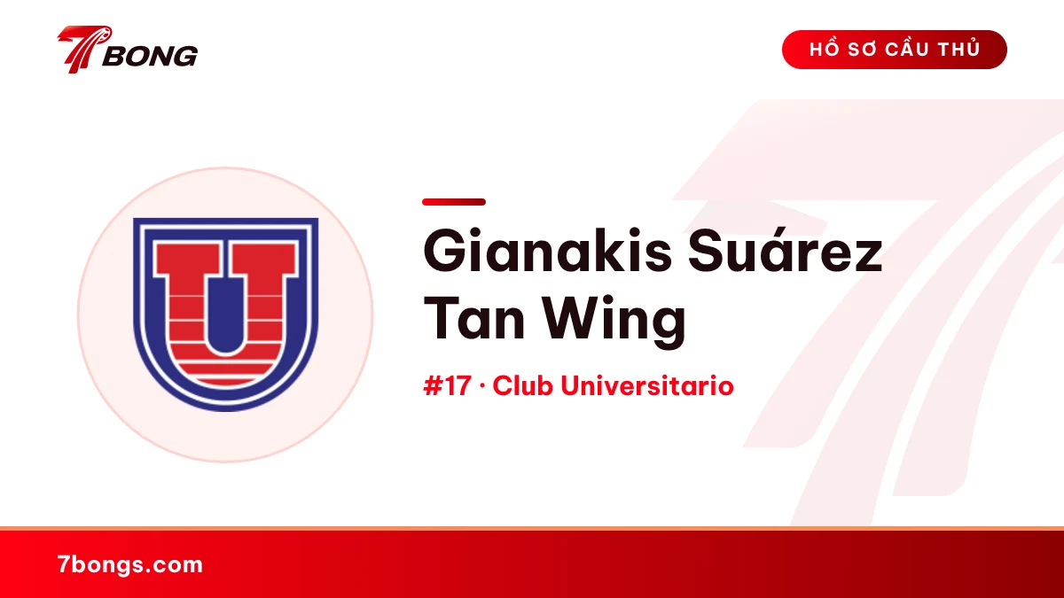 Gianakis Suárez Tan Wing — Club Universitario