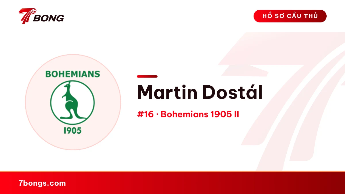 Martin Dostál — Bohemians 1905 II