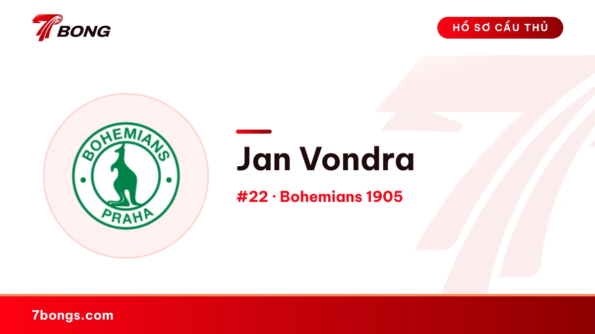 Jan Vondra — Bohemians 1905