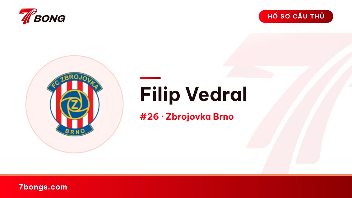 Filip Vedral — Zbrojovka Brno