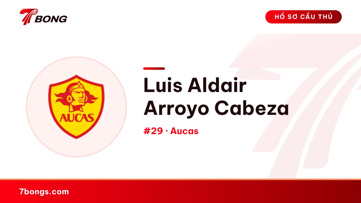 Luis Aldair Arroyo Cabeza — Aucas