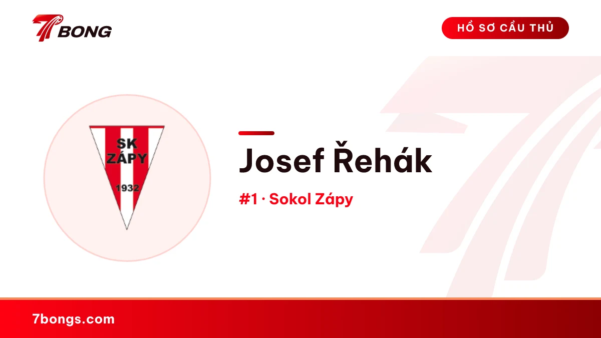 Josef Řehák — Sokol Zápy