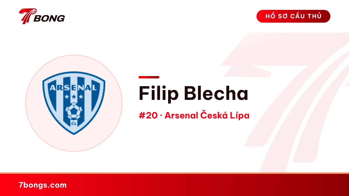 Filip Blecha — Arsenal Česká Lípa