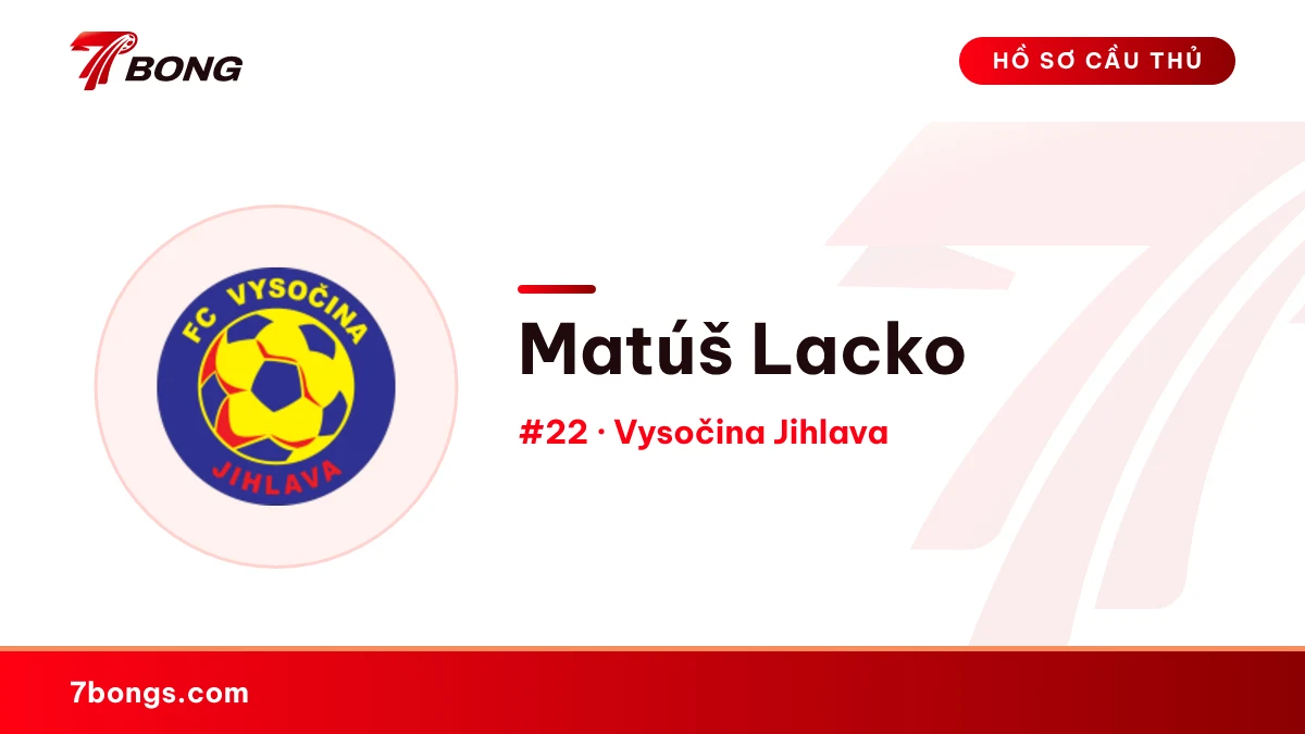 Matúš Lacko — Vysočina Jihlava
