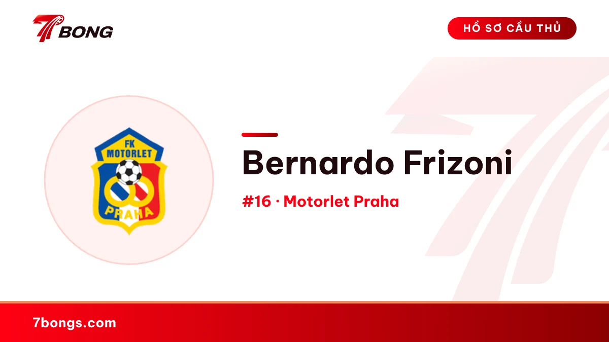 Bernardo Frizoni — Motorlet Praha