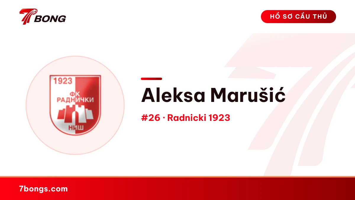Aleksa Marušić — Radnicki 1923