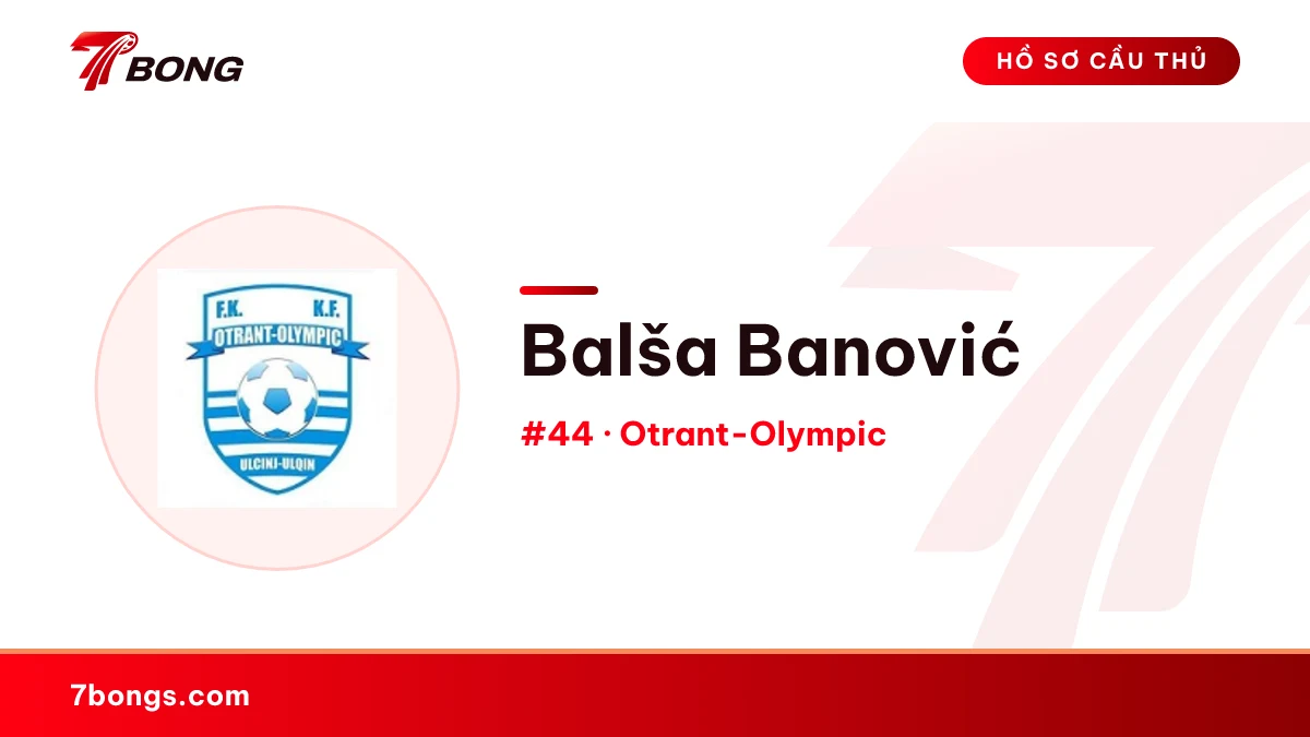 Balša Banović — Otrant-Olympic
