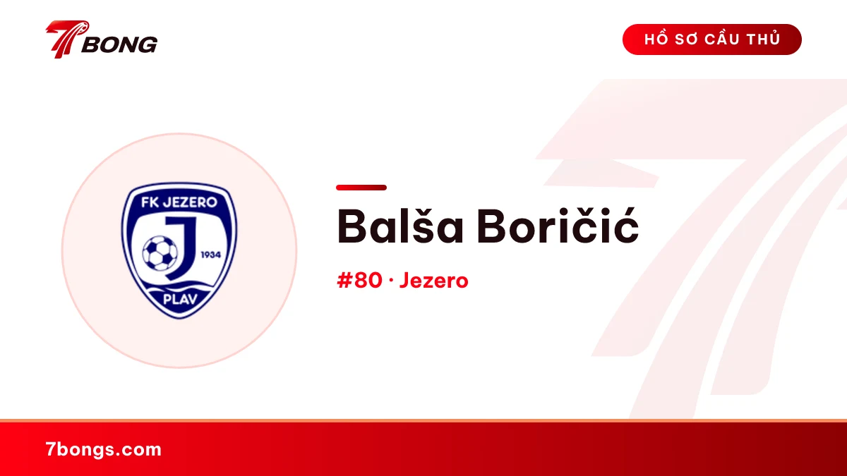 Balša Boričić — Jezero