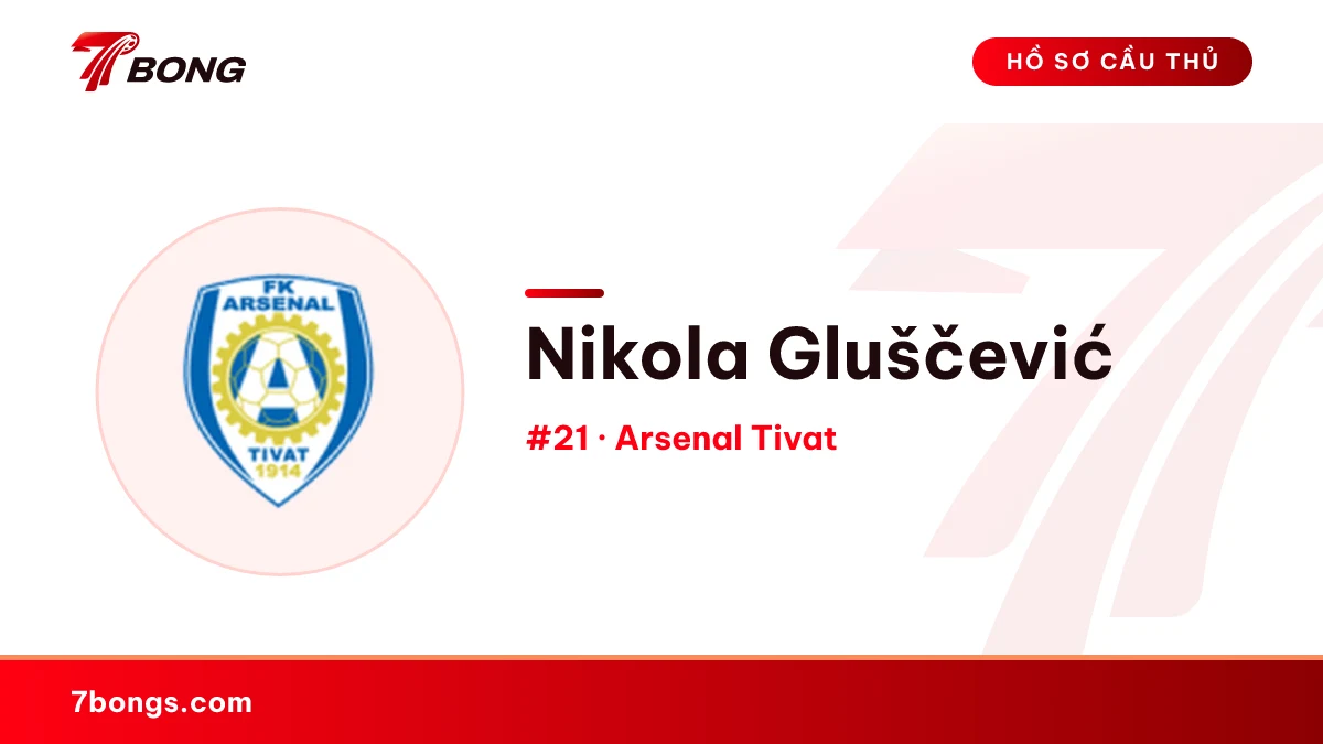 Nikola Gluščević — Arsenal Tivat