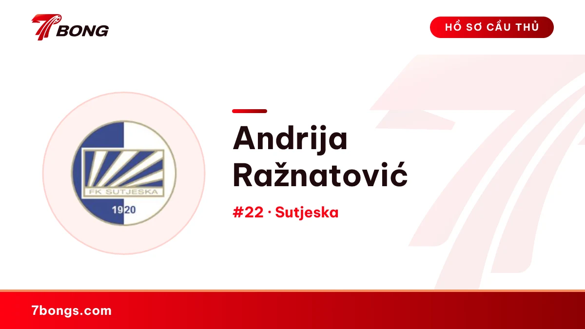 Andrija Ražnatović — Sutjeska
