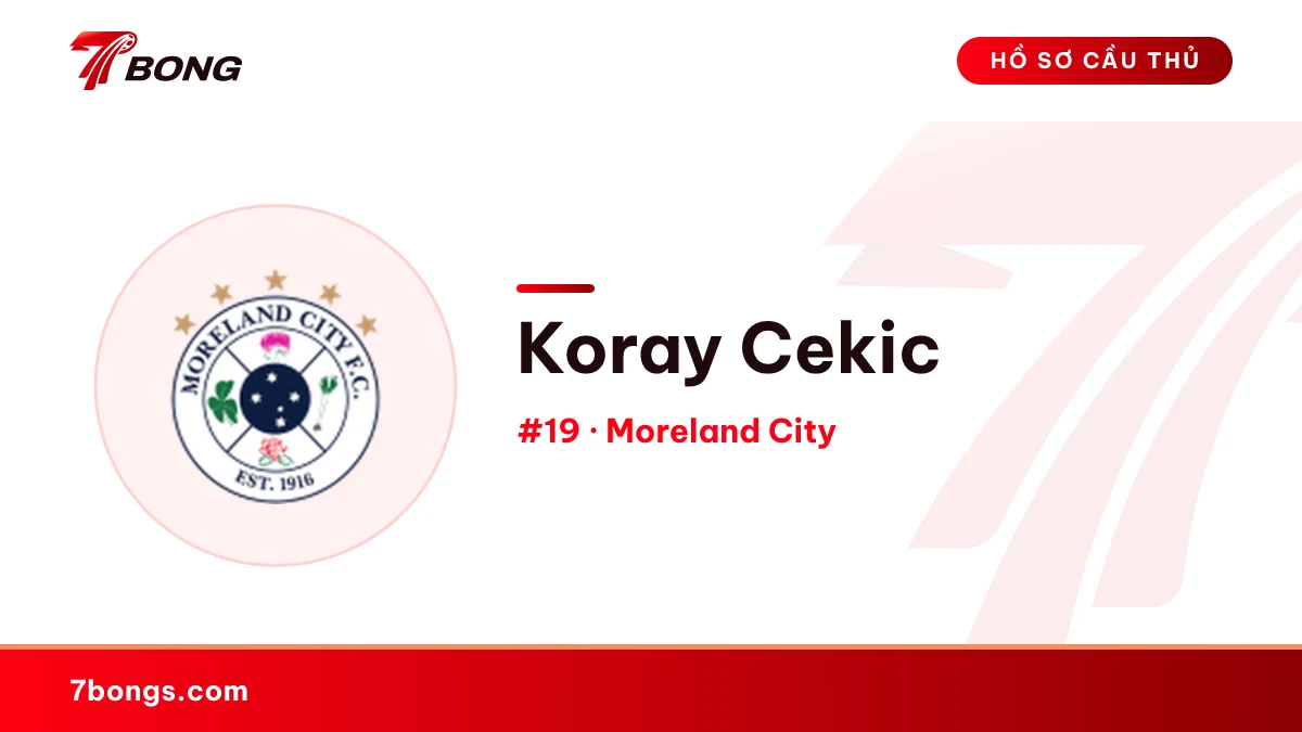 Koray Cekic — Moreland City