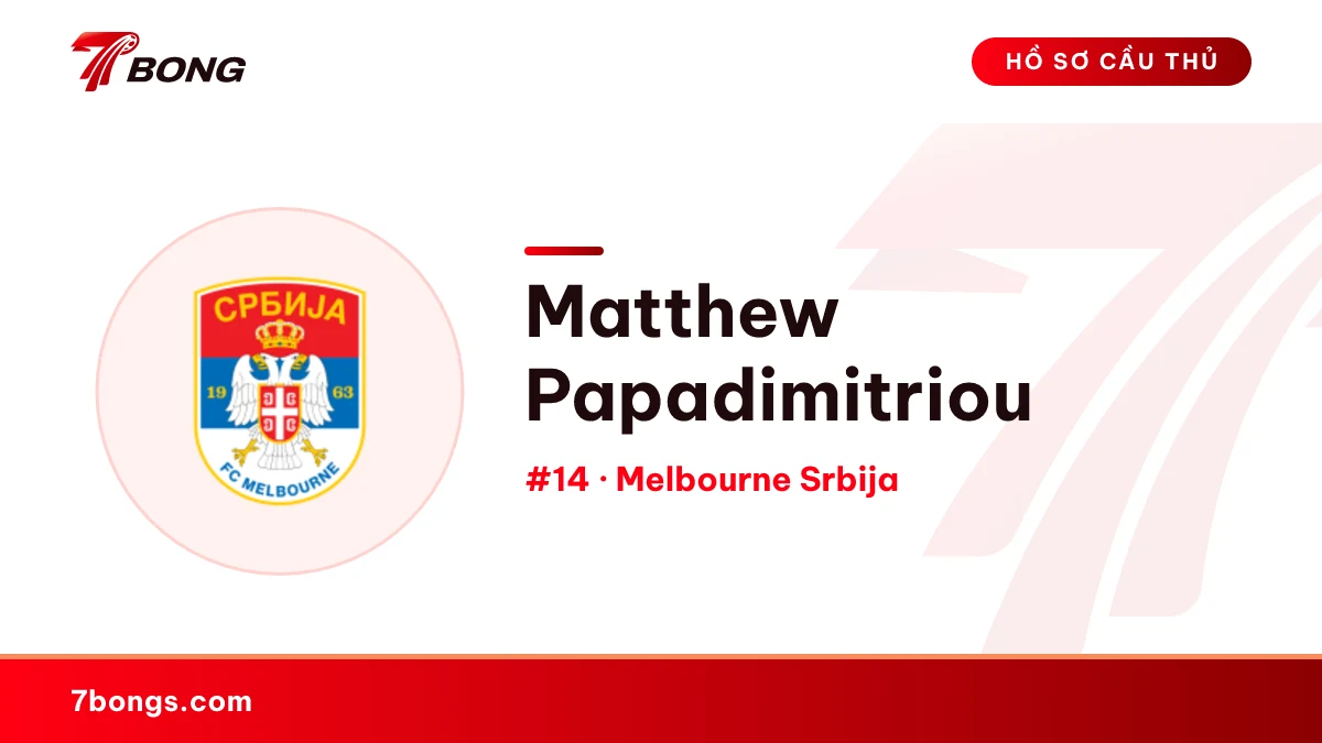 Matthew Papadimitriou — Melbourne Srbija